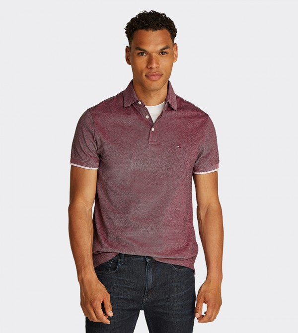 Tritone Short Sleeves Polo T-Shirt