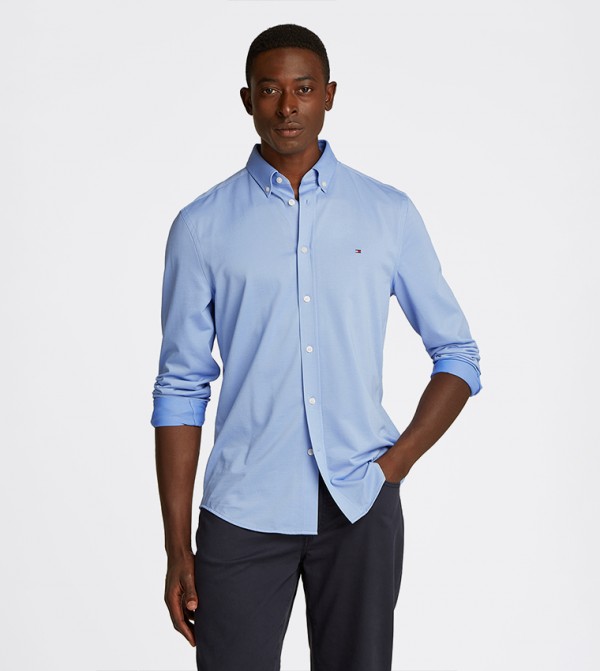 Performance Two Tone Long Sleeves Shirt