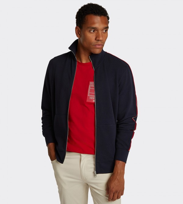 Global Stripe Long Sleeves Jacket