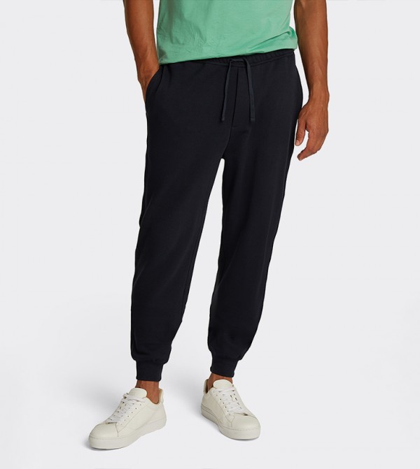 Global Stripe Drawstring Waist Joggers