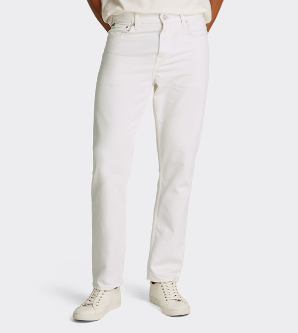 Mercer Washed Straight Fit Jeans