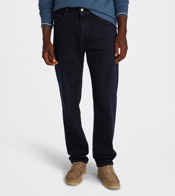 Mercer Washed Straight Fit Jeans