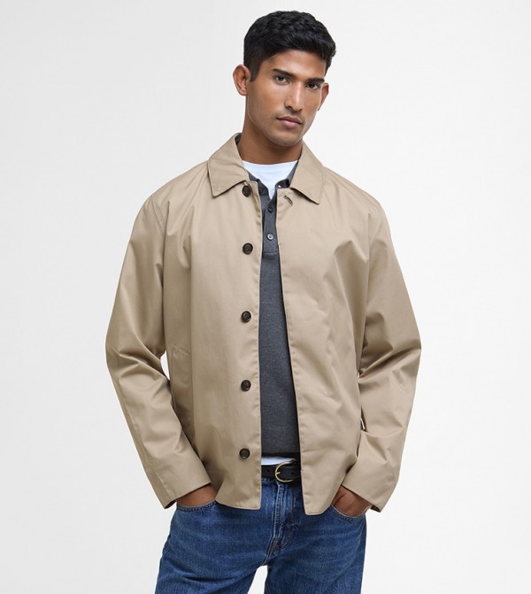 Solid Rokig Long Sleeves Waterproof Jacket
