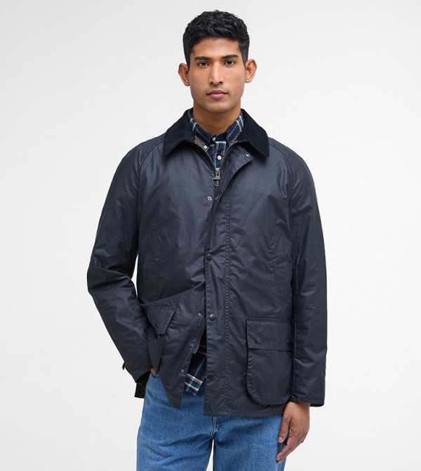 Logo Embroidered Ashby Long Sleeves Jacket