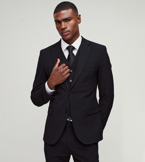 Single Breasted Skinny Fit Jacket