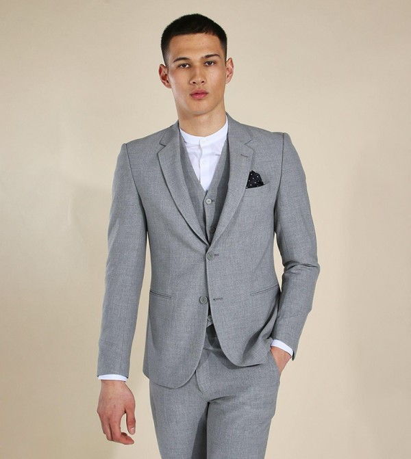 Single Breasted Skinny Fit Jacket