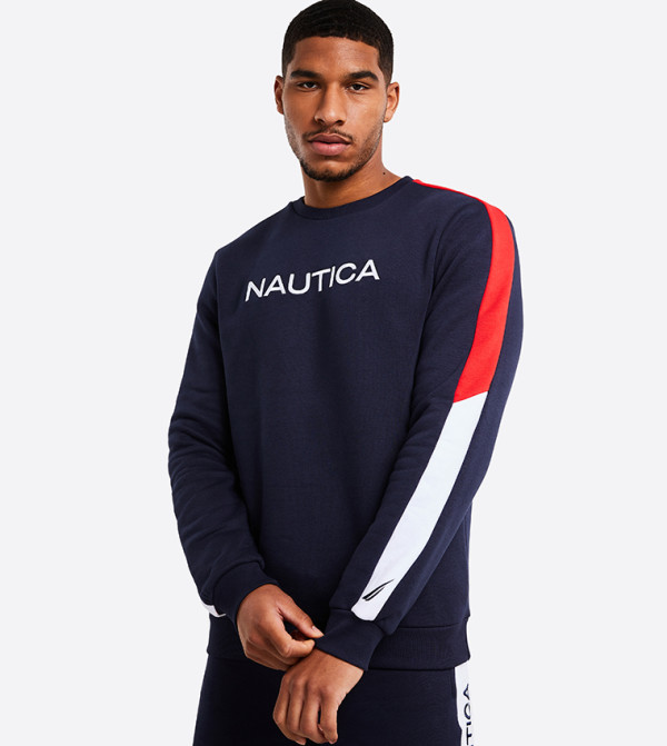 Nautica Tang Casual Printed Sweatshirt 
