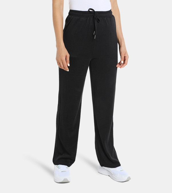 Waistband Side Striped Track Pants 