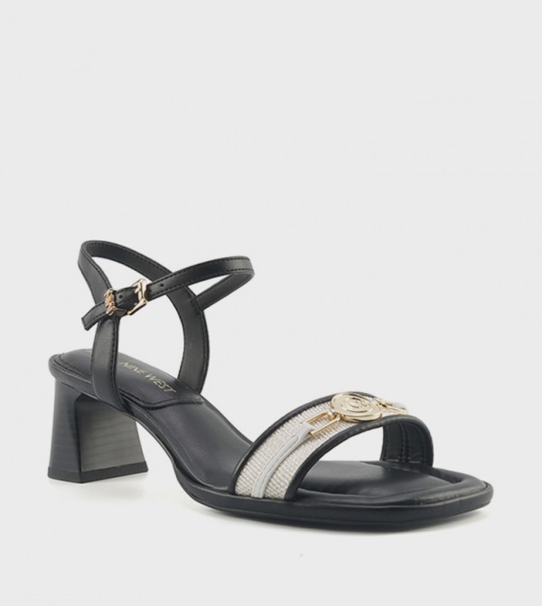 NADRINN2 Metal Detail Heeled Sandals