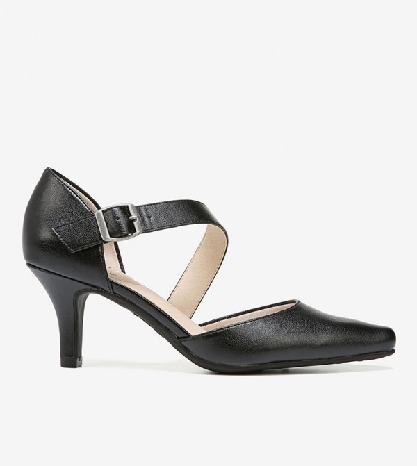 lifestride navy blue pumps