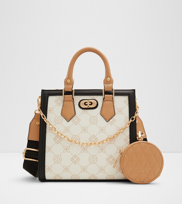 NAMARI Quilted Satchel Bag with Pouch