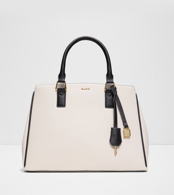 NANEVER Textured Satchel Bag
