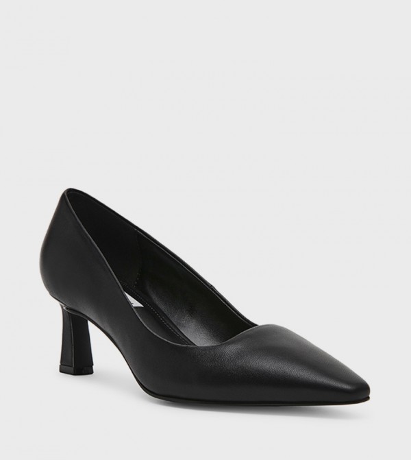 NATALYA Leather Pointed Toe Pumps