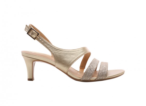 Buy Naturalizer Taimi Gold Sandals In Gold 6thStreet UAE