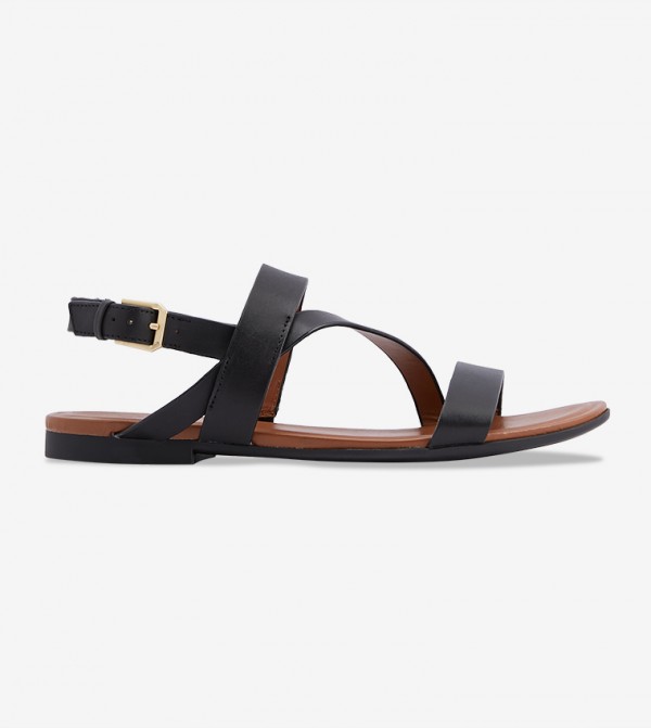 Buy Naturalizer Tru Leather Comfort Sandals Multi In Black 6thStreet UAE