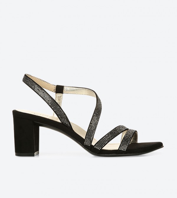 VANESSA2 Embellished Block Heel Sandals