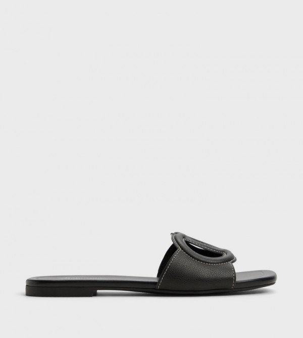 NAVINA Cut-Out Detail Flat Sandals