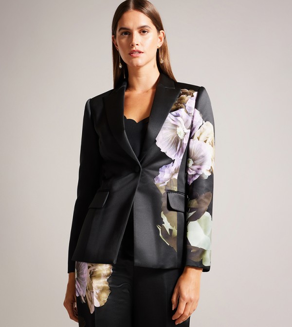 Ted baker floral blazer top