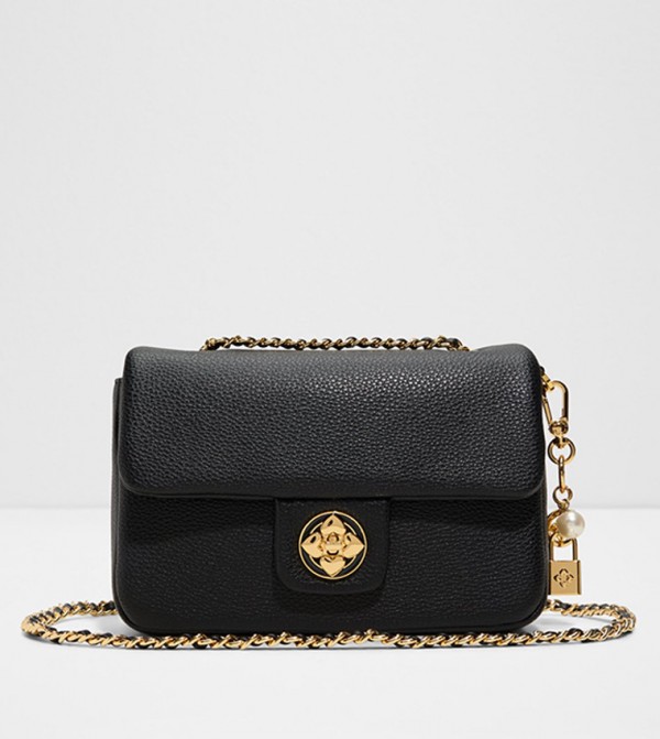 NELLYNE Twist Lock Convertible Shoulder Bag