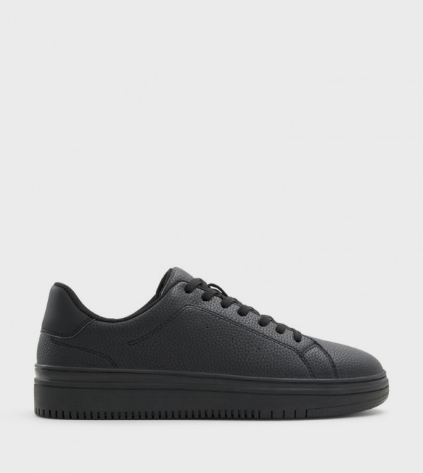NEWCOMB Round Toe Lace-Up Sneakers