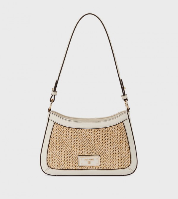 CHARMAINE Straw Shoulder Bag