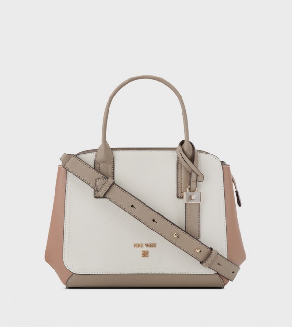 MORDEN Color Block Satchel Bag