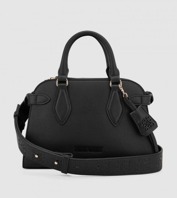 GRAHAM Logo Detail Satchel Bag