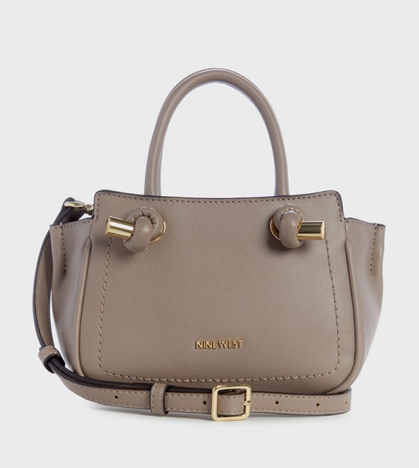 KIRA Logo Detail Satchel Bag