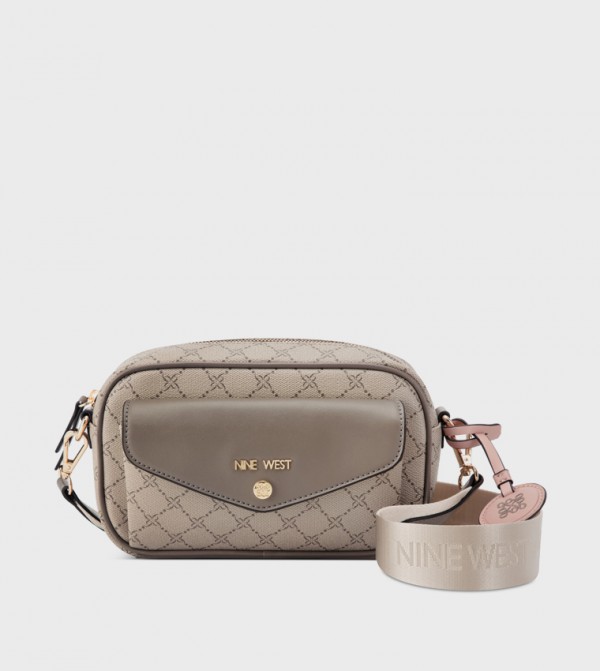 CAIREANN Monogram Patterned Crossbody Bag
