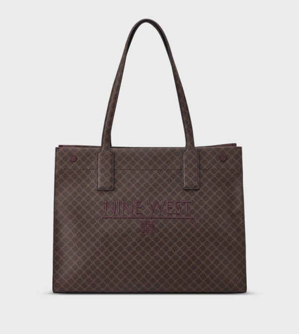 PAULINE Monogram Patterned Tote Bag