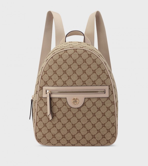 UNA Patterned Backpack