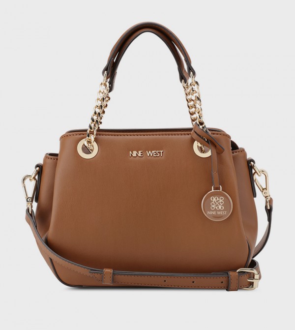 ANNADALE Logo Detail Satchel Bag