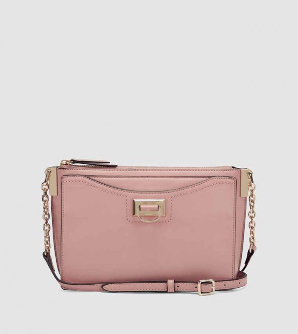 Buy Parfois Fame Zip Closure Side Pocket Trendy Cross Body Bag