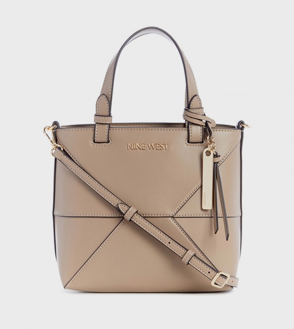 STEVEI 3 Textured Satchel Bag