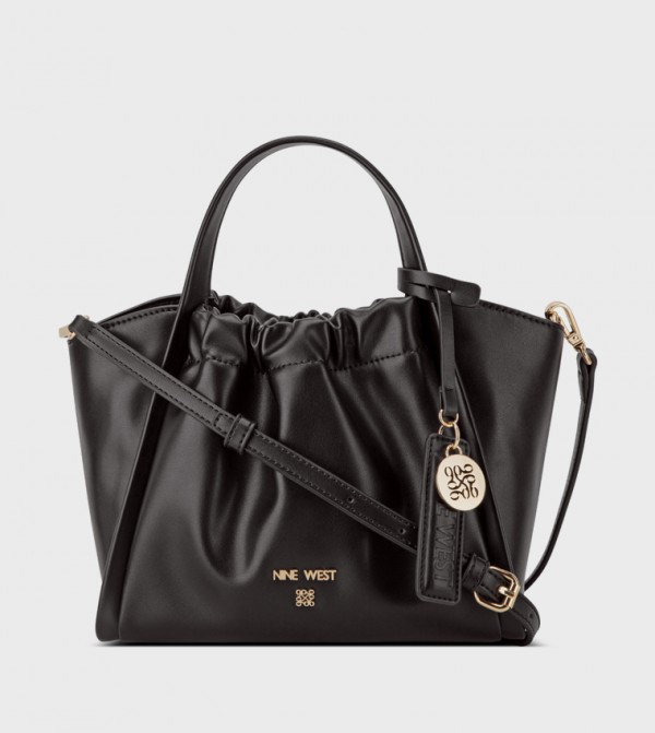 KENJI Ruched Tote Bag