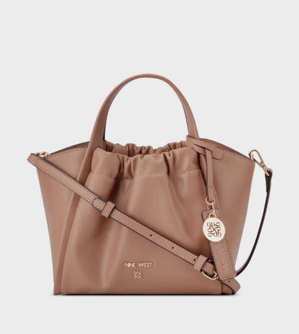 KENJI Ruched Tote Bag