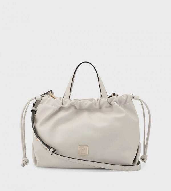 SUDNEY Logo Detail Drawstring Bag