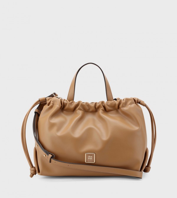 SUDNEY Logo Detail Drawstring Bag