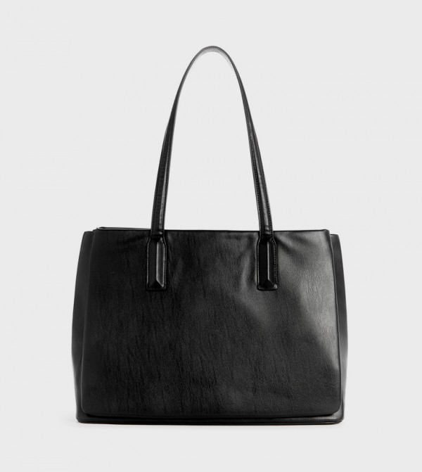 ELIENA Textured Shoulder Bag