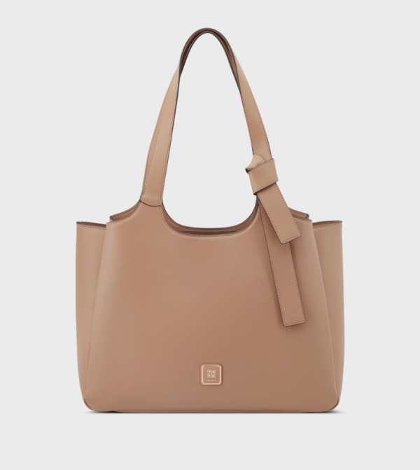 LYRA Textured Shoulder Bag