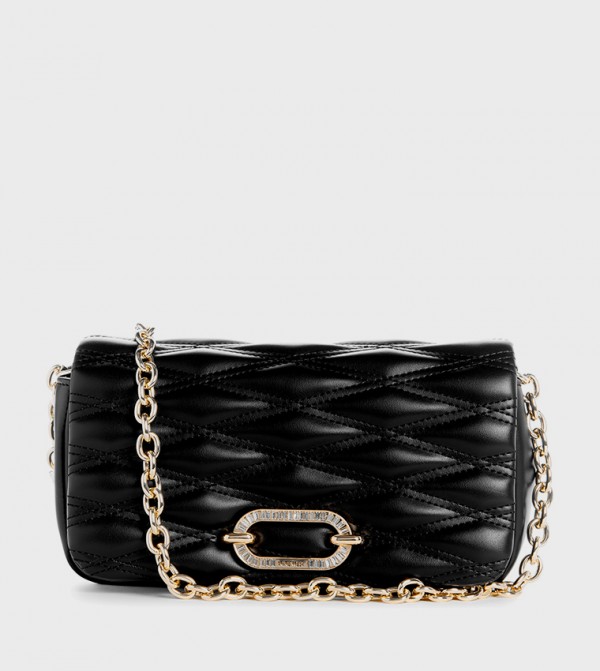 AVIVA Quilted Shoulder Bag