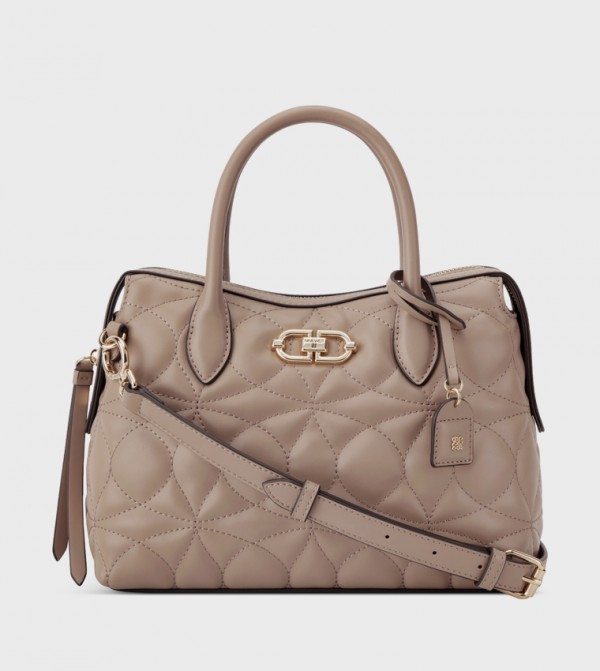 KASHTON Quilted Satchel Bag