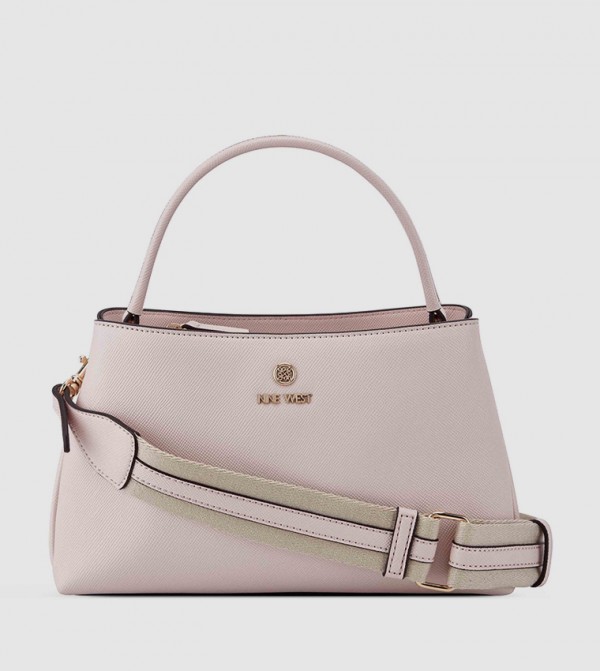 ZOIE Logo Detail Satchel Bag