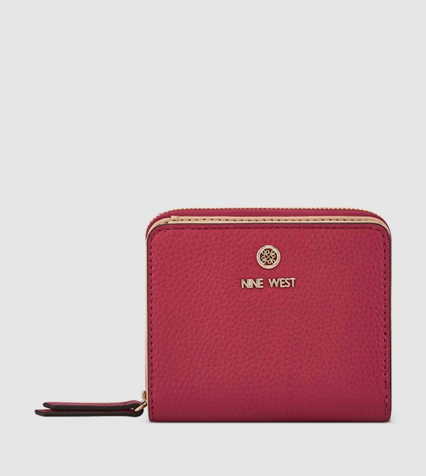 LINNETTE Textured Zip-Around Wallet