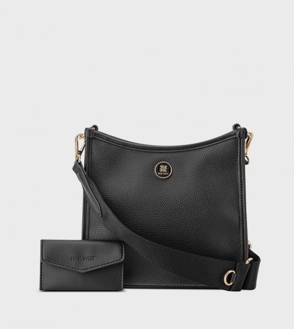 NALINI Textured Crossbody Bag