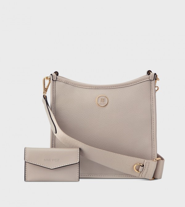 NALINI Textured Crossbody Bag