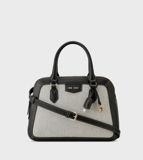CIBRINA Dome Logo Detail Satchel Bag