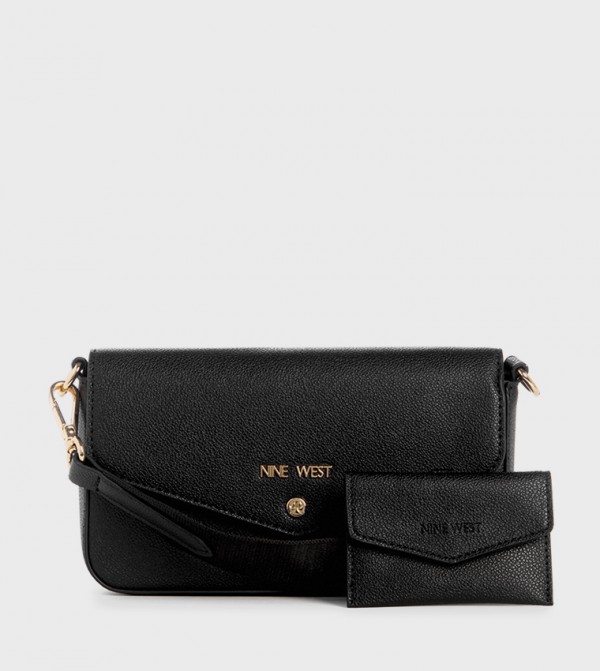 PEACHES Flap Crossbody Bag