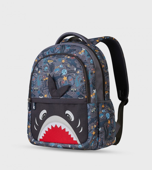 Shark Themed 16" School Bag 