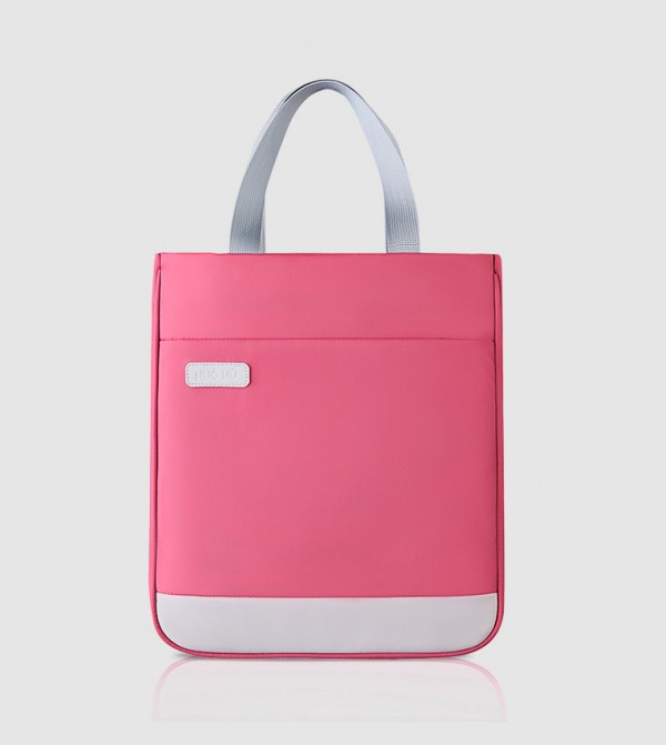 Logo Detail School Hand Bag
